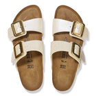 BIRKENSTOCK SYDNEY LUXE BUCKLE | PEARL WHITE