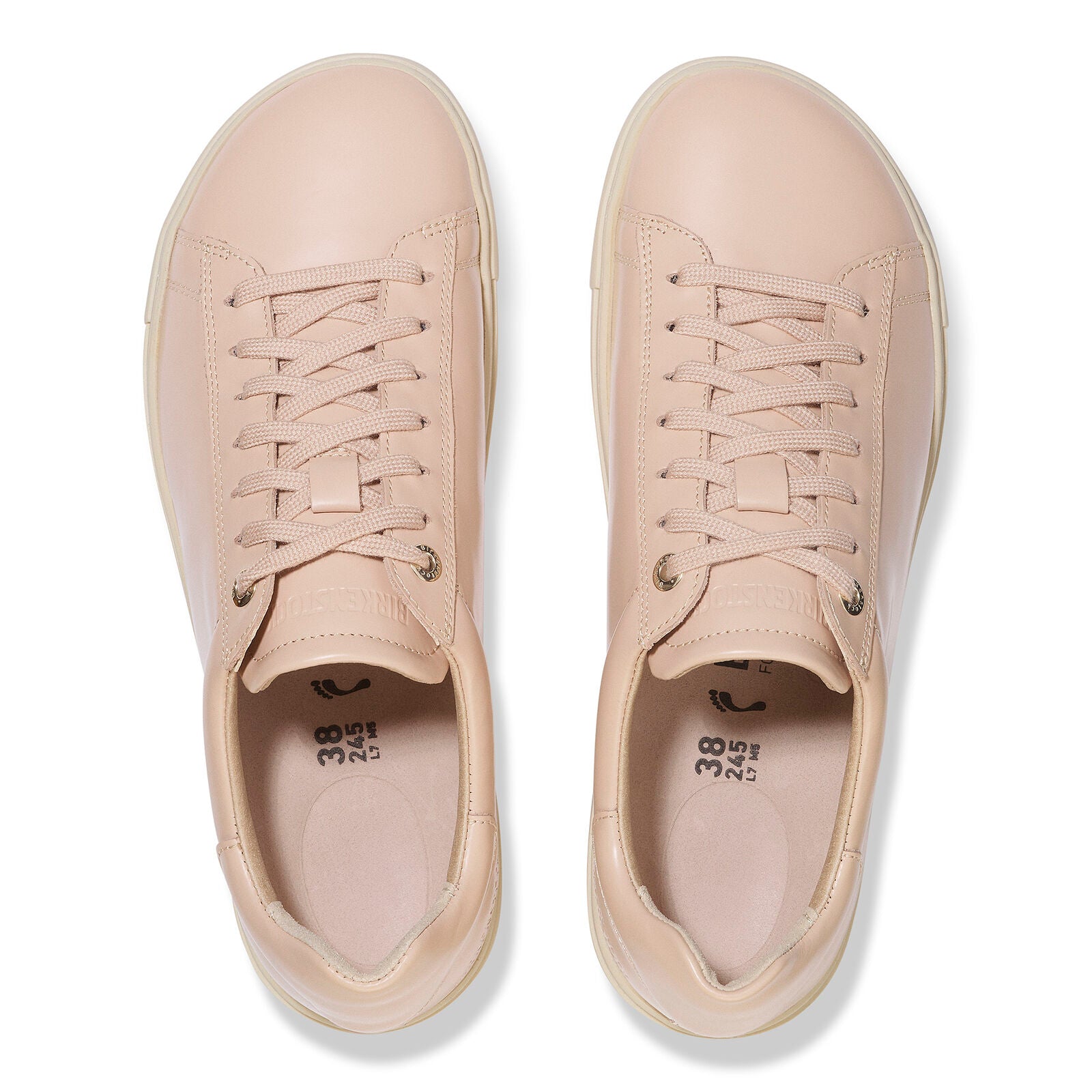 BIRKENSTOCK BEND HIGH SHINE | NEW BEIGE