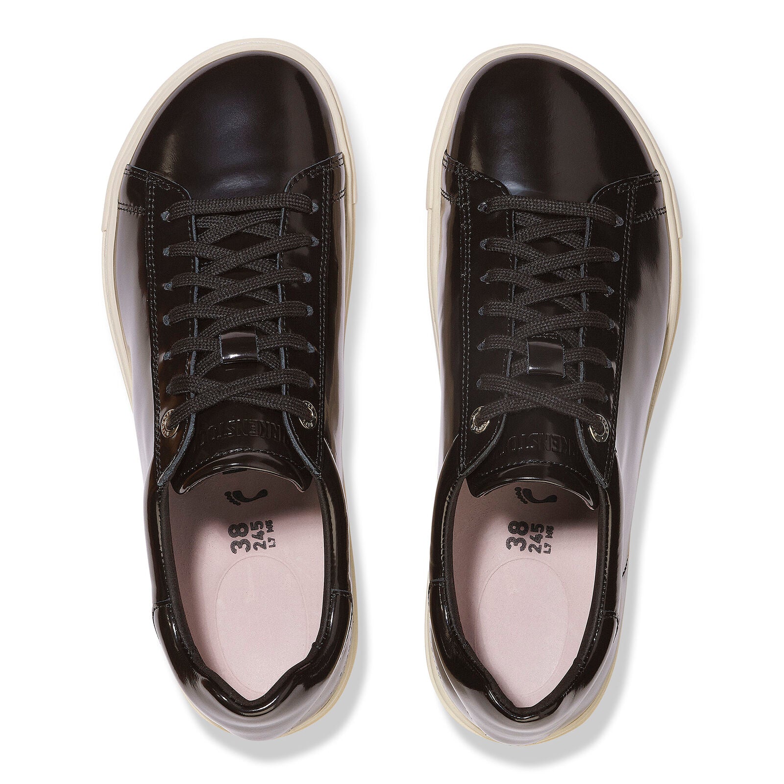 BIRKENSTOCK BEND HIGH SHINE | BLACK