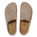 Load image into Gallery viewer, BIRKENSTOCK NAPLES WRAPPED SUEDE | TAUPE
