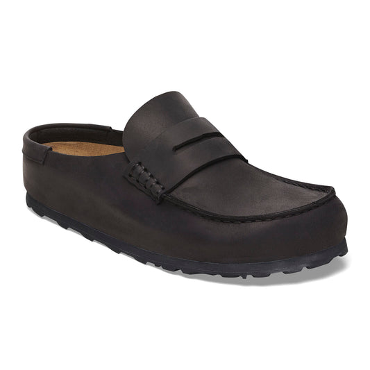 BIRKENSTOCK NAPLES WRAPPED LEATHER | BLACK