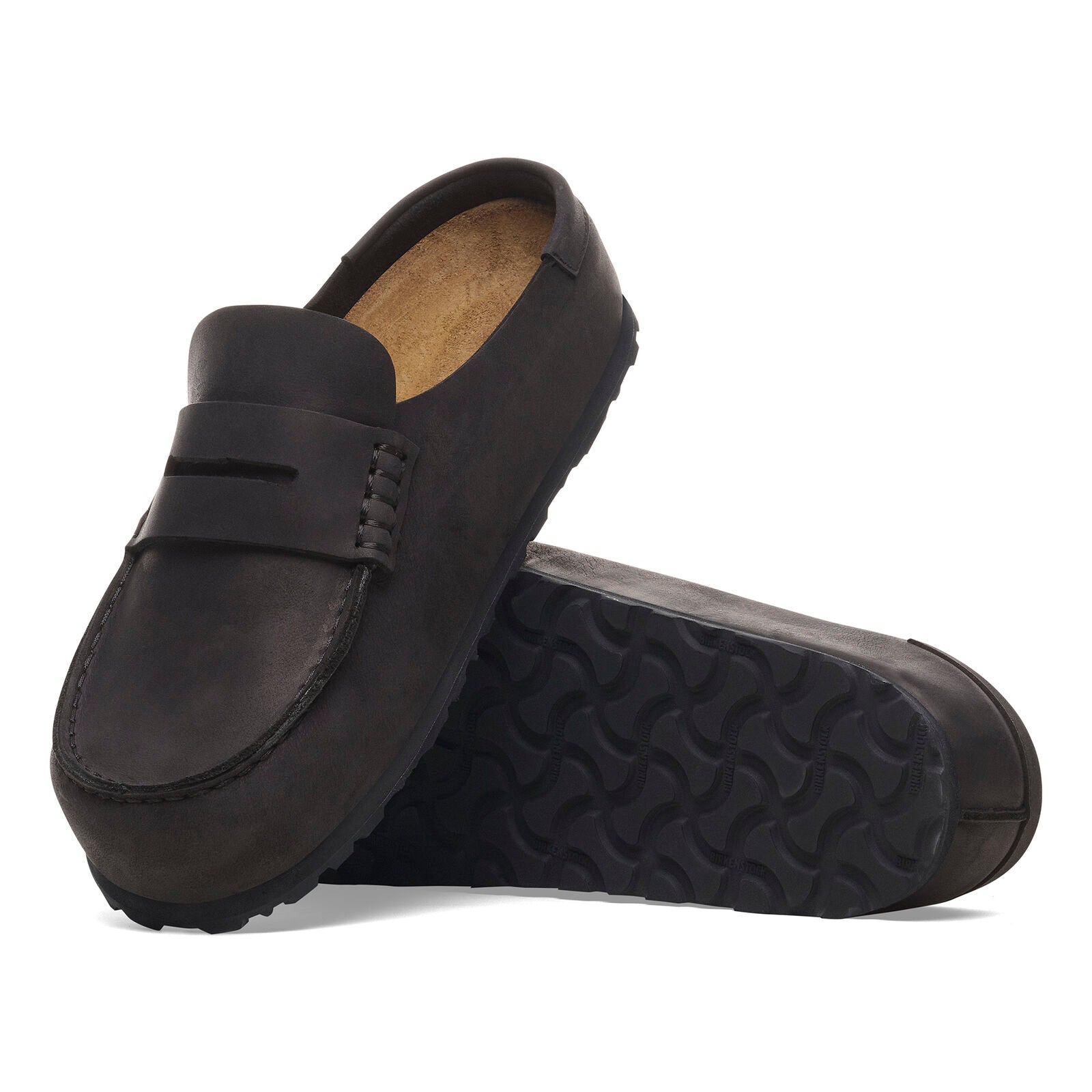 BIRKENSTOCK NAPLES WRAPPED LEATHER | BLACK