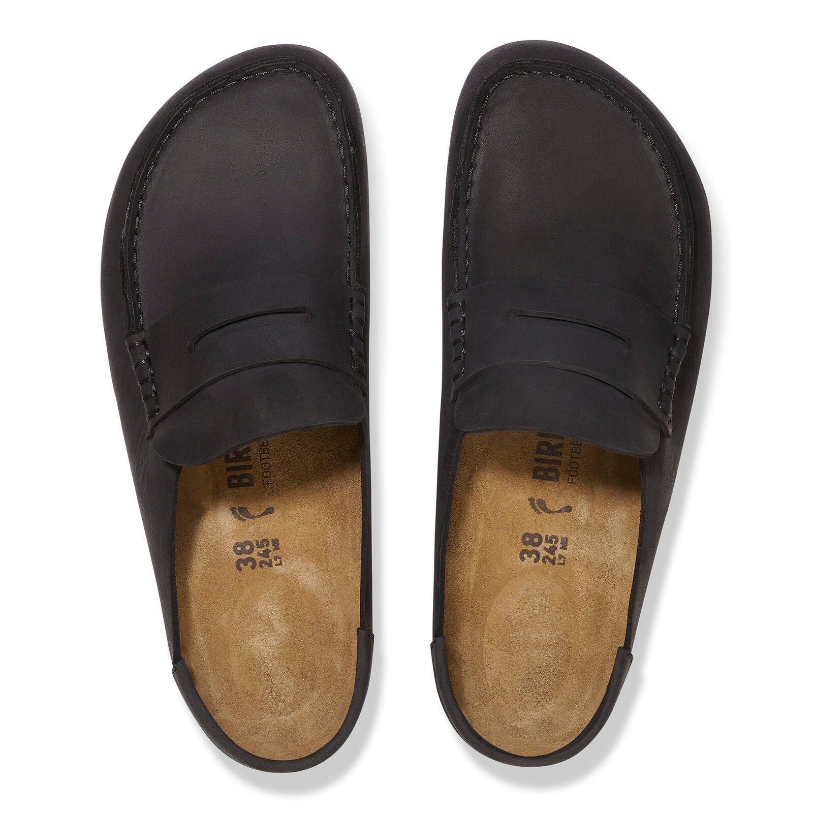 BIRKENSTOCK NAPLES WRAPPED LEATHER | BLACK