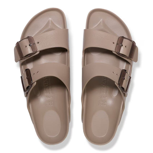BIRKENSTOCK ARIZONA STEALTH BUCKLE EVA | GRAY TAUPE