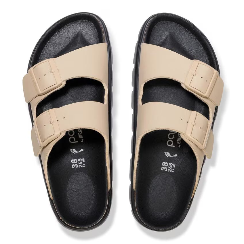 BIRKENSTOCK ARIZONA CHUNKY BIRKO FLOR | SANDCASTLE