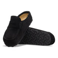 Load image into Gallery viewer, BIRKENSTOCK NAPLES WRAPPED SUEDE | BLACK
