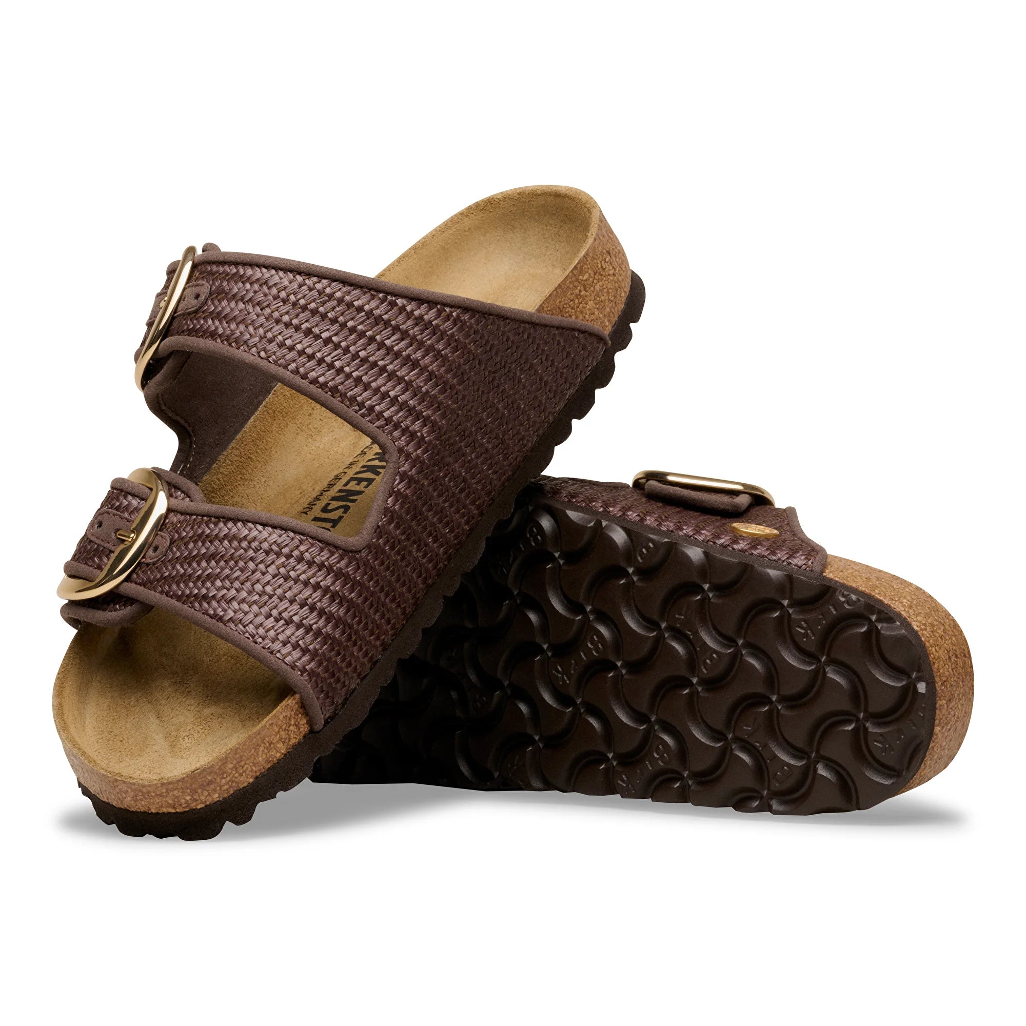 BIRKENSTOCK ARIZONA BIG BUCKLE | RAFFIA CARAFE
