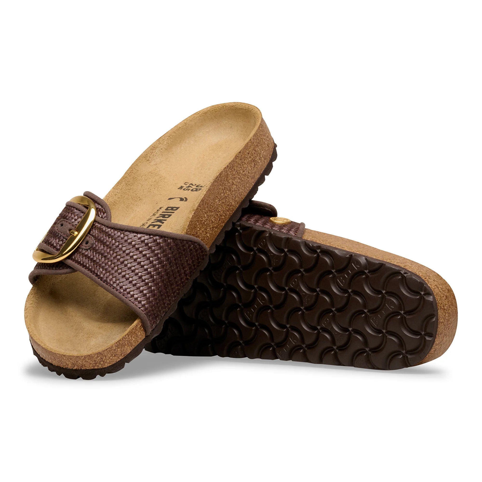 BIRKENSTOCK MADRID BIG BUCKLE | RAFFIA CARAFE