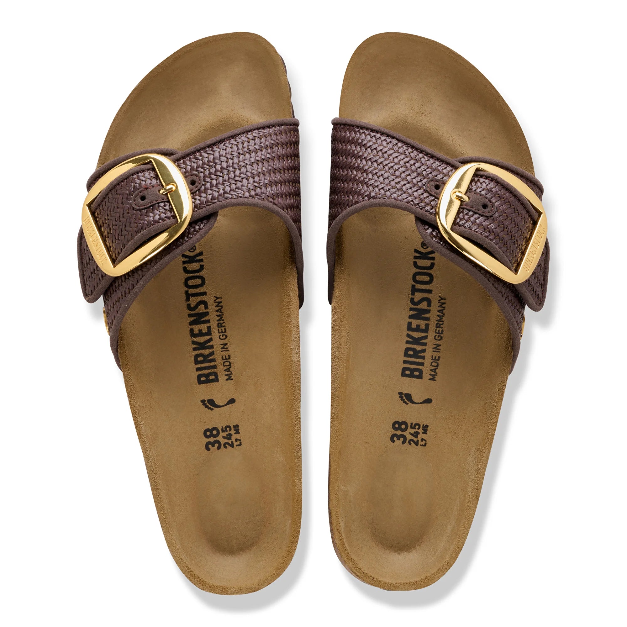 BIRKENSTOCK MADRID BIG BUCKLE | RAFFIA CARAFE