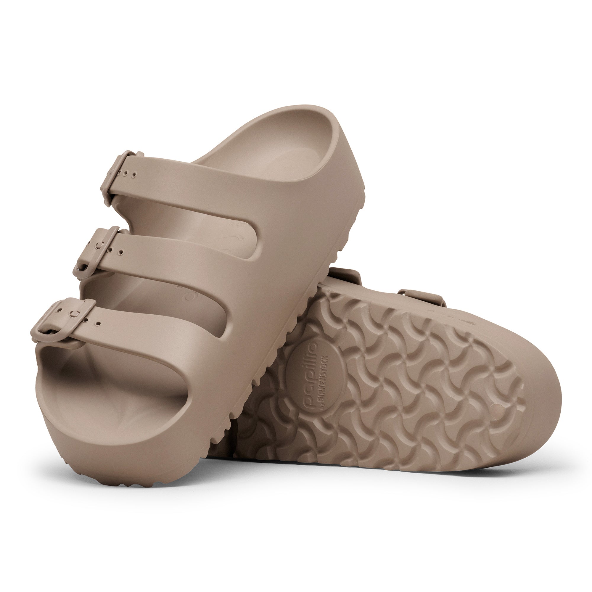 BIRKENSTOCK FLORIDA FLEX PLATFORM EVA | GRAY TAUPE