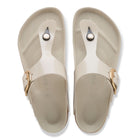 BIRKENSTOCK GIZEH BIG BUCKLE HIGH SHINE | OYSTER