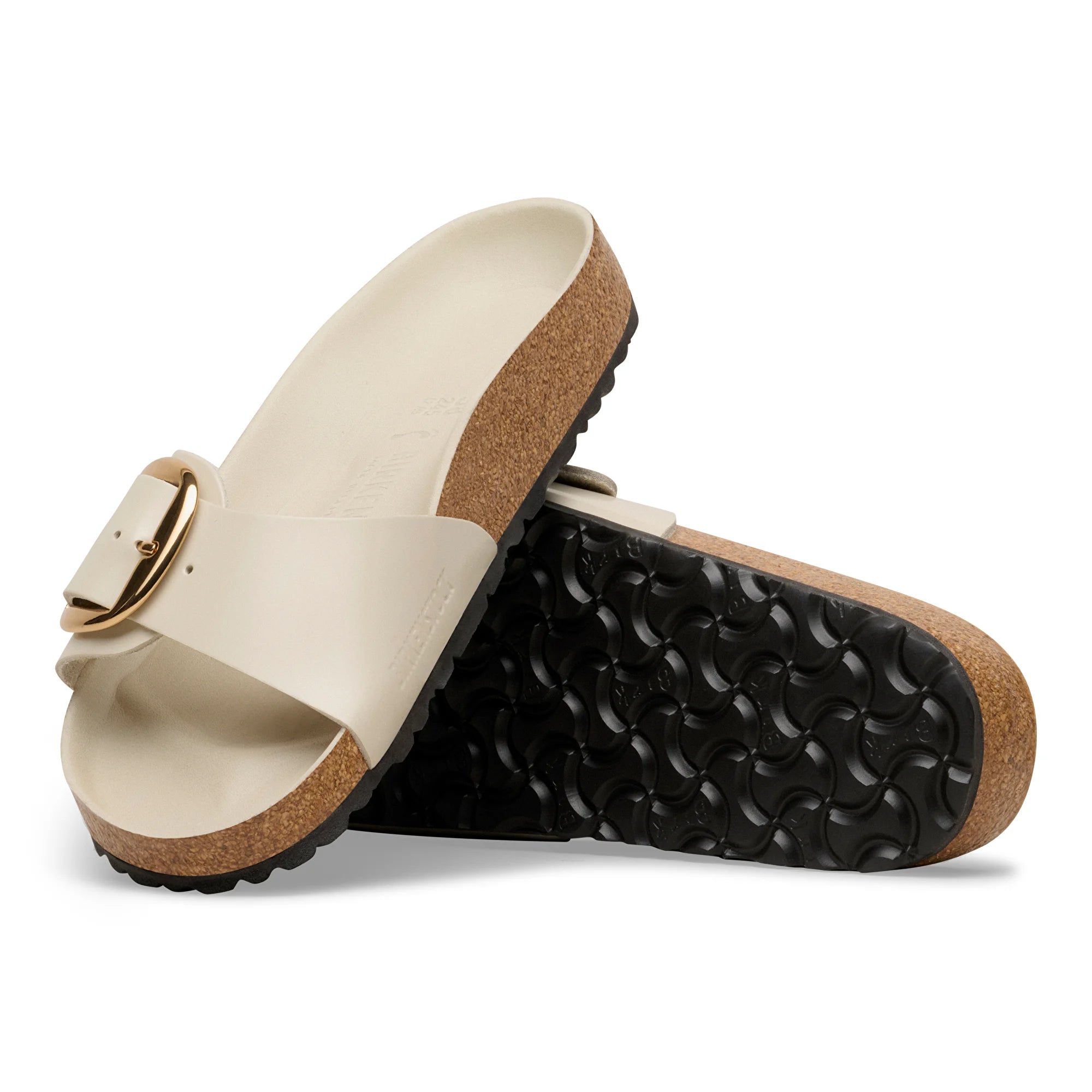 BIRKENSTOCK MADRID BIG BUCKLE HIGH SHINE | OYSTER
