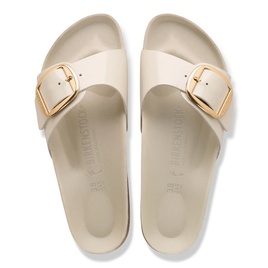 BIRKENSTOCK MADRID BIG BUCKLE HIGH SHINE | OYSTER