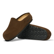 BIRKENSTOCK AMSTERDAM WRAPPED SUEDE | CARAFE