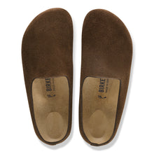 BIRKENSTOCK AMSTERDAM WRAPPED SUEDE | CARAFE