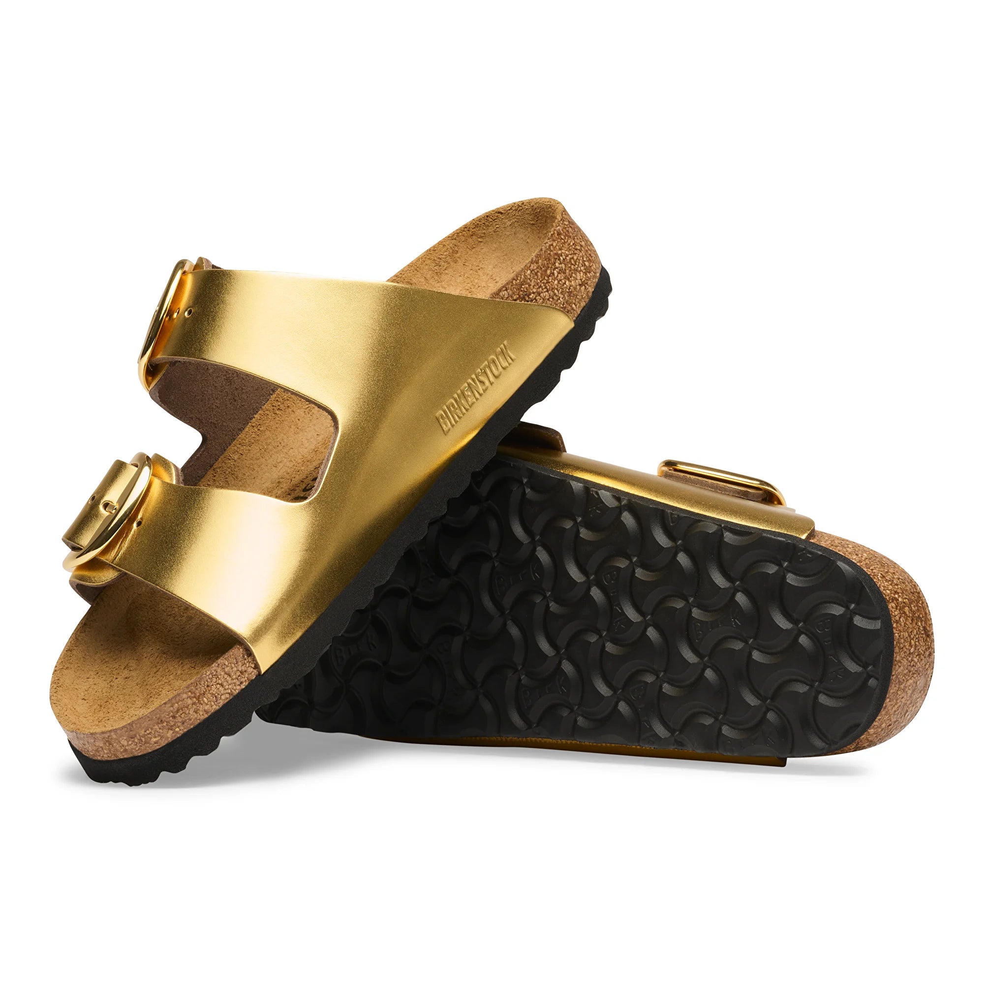 BIRKENSTOCK ARIZONA BIG BUCKLE | METALLIC GOLD
