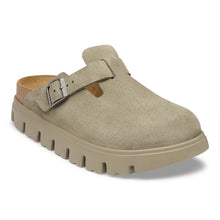BIRKENSTOCK BOSTON CHUNKY SUEDE | TAUPE