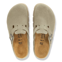 BIRKENSTOCK BOSTON CHUNKY SUEDE | TAUPE