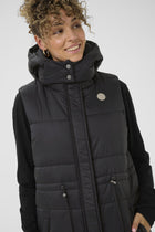 CREAM GAIAGRO VEST | BLACK