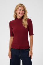 CREAM RIBBA TURTLENECK | CABERNET