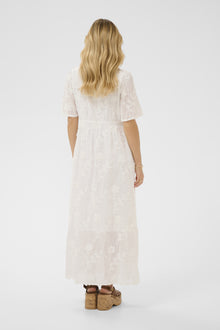 CREAM ZAMMI DRESS | SNOW WHITE