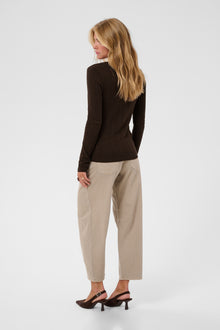CREAM PELOA PULLOVER | JAVA