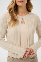CREAM PELOA BOLERO | OATMEAL
