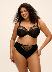 ELOMI MATILDA PLUNGE BRA | BLACK