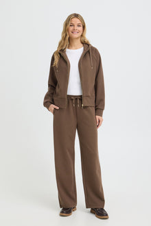 FRANSA PRIYA WIDE LEG TROUSER | RAIN DRUM