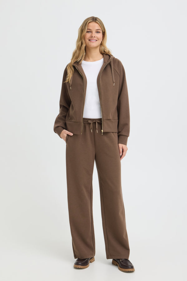 FRANSA PRIYA WIDE LEG TROUSER | RAIN DRUM