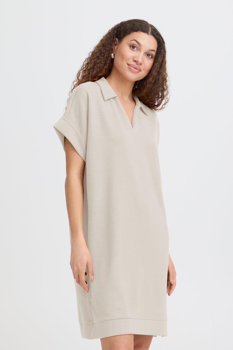FRANSA AURORA DRESS | GRAY MORN