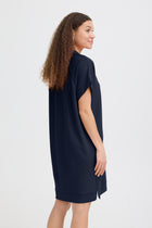 FRANSA AURORA DRESS | NAVY BLAZER