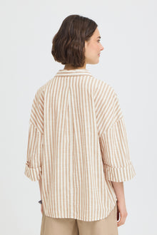 FRANSA PHEBE SHIRT | MOUNTAIN STRIPE