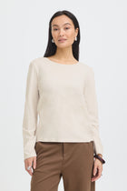 FRANSA CLEA TEE | OATMEAL