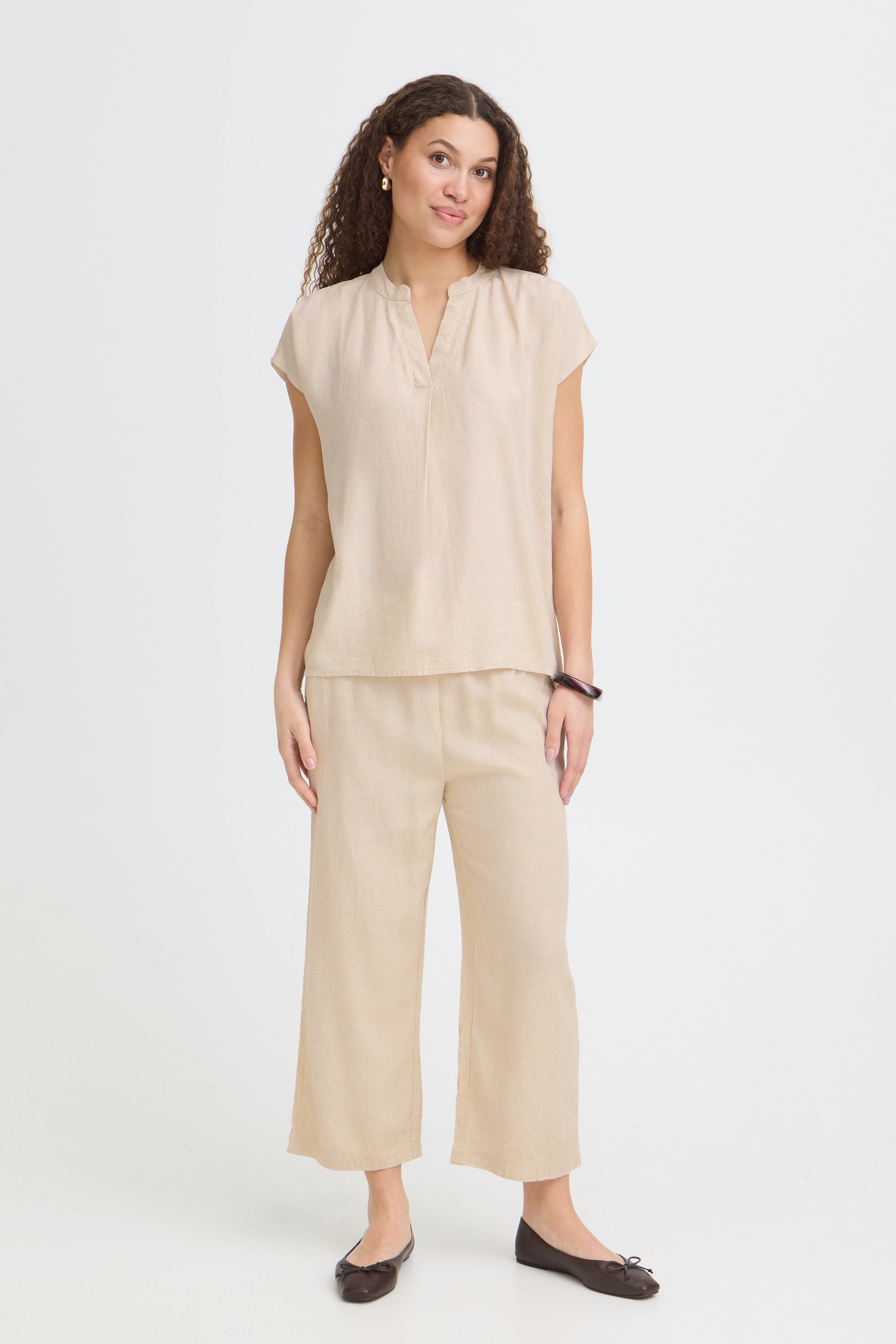 FRANSA JETT TOP | UNBLEACHED GRAY