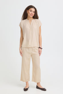 FRANSA JETT TOP | UNBLEACHED GRAY