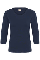FRANSA CLEA TEE | NAVY BLAZER