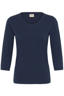 FRANSA CLEA TEE | NAVY BLAZER