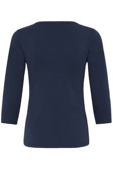 FRANSA CLEA TEE | NAVY BLAZER