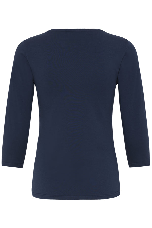 FRANSA CLEA TEE | NAVY BLAZER