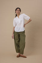 FRANSA CARA PANT | DARK OLIVE