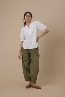 FRANSA CARA PANT | DARK OLIVE