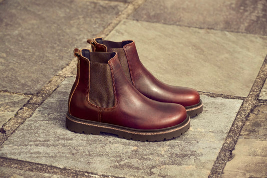 BIRKENSTOCK MENS HIGHWOOD SLIP ON | CHOCOLATE