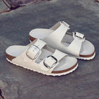 BIRKENSTOCK ARIZONA BIG BUCKLE Leather | White