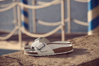 BIRKENSTOCK MADRID BIG BUCKLE Leather | White