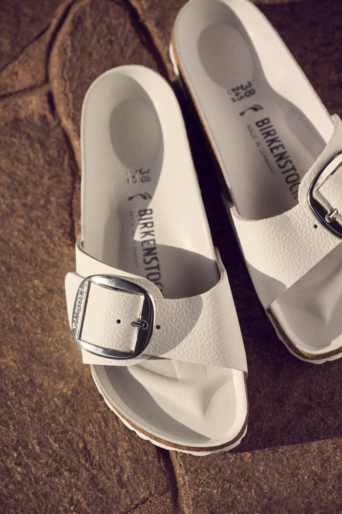 BIRKENSTOCK MADRID BIG BUCKLE Leather | White