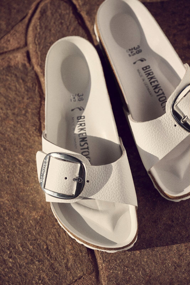 BIRKENSTOCK MADRID BIG BUCKLE Leather | White
