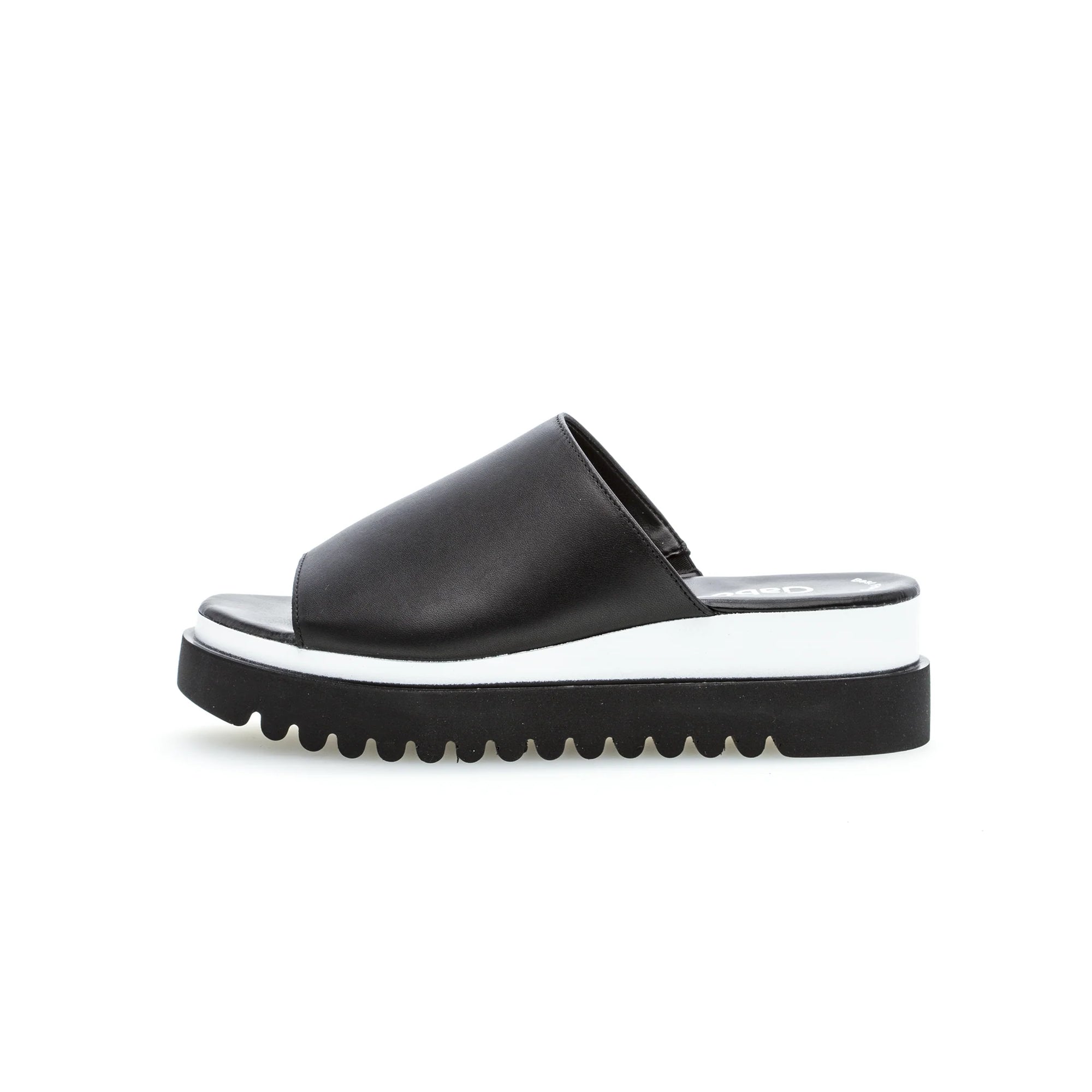 GABOR SLIP ON SANDAL | BLACK