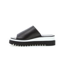 GABOR SLIP ON SANDAL | BLACK