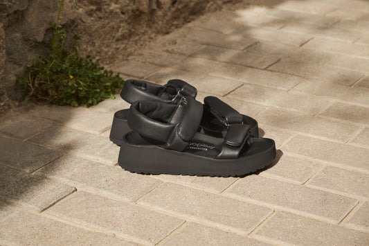 BIRKENSTOCK THEDA LEATHER | BLACK